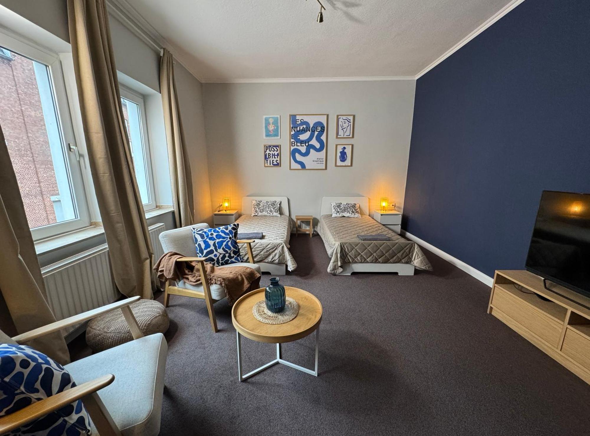 Huge Apartment With Sauna And Free Parking Duisburg Ngoại thất bức ảnh