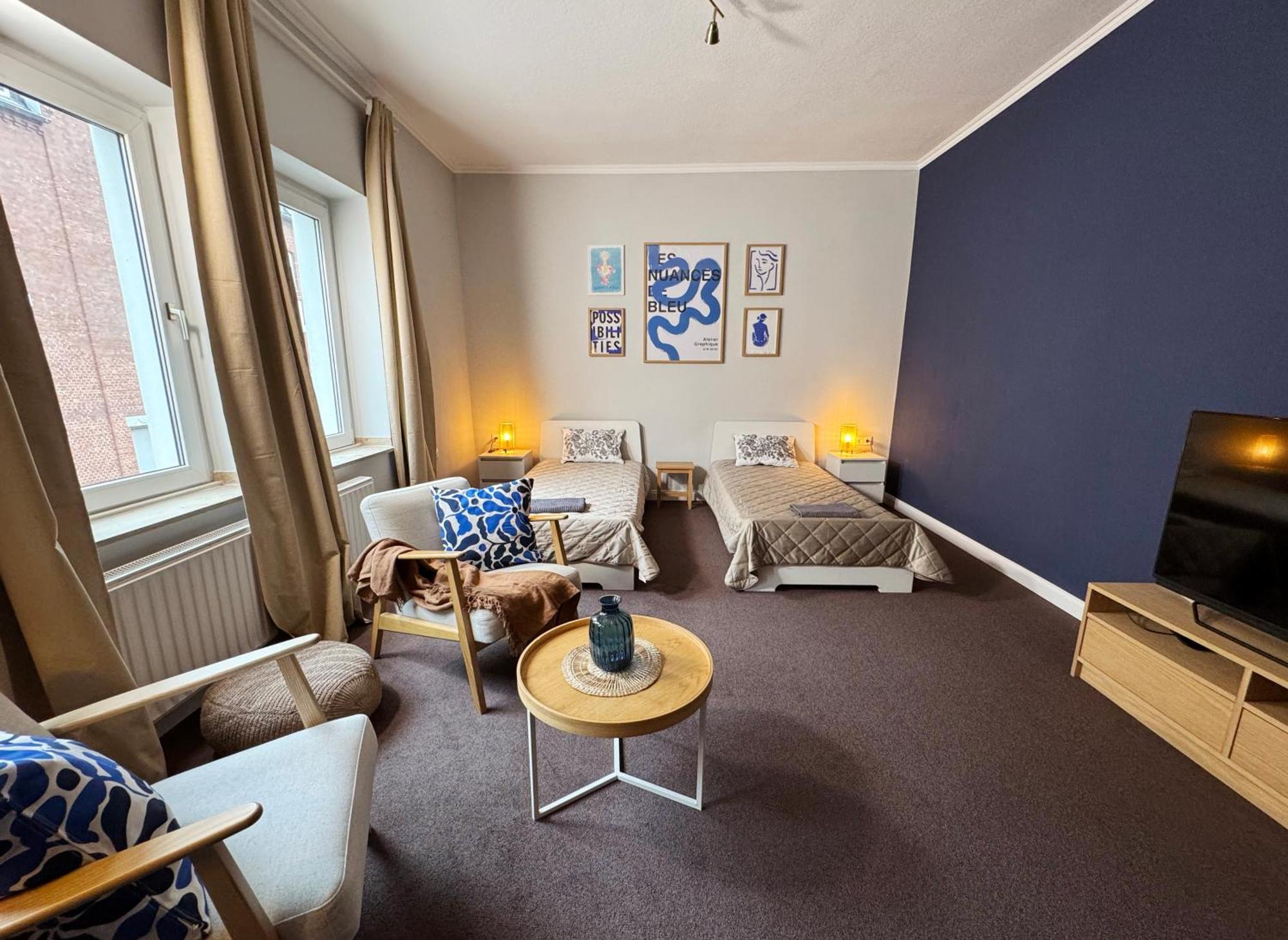 Huge Apartment With Sauna And Free Parking Duisburg Ngoại thất bức ảnh